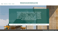 Desktop Screenshot of browning-associates.com